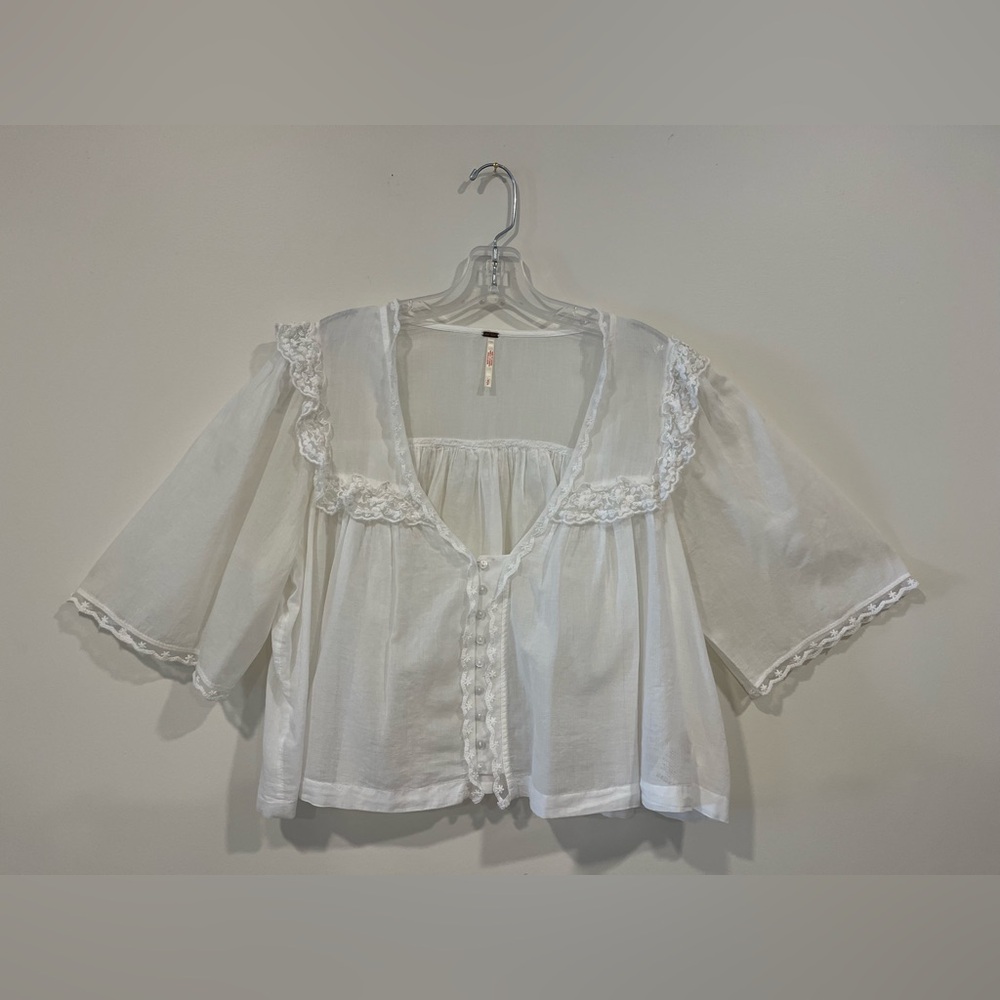 Free People Luna Blouse